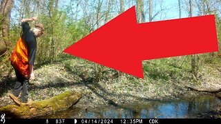 Lost Guy on Trail Camera