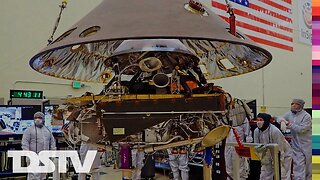 Mars INSIGHT Timelaps Of HP3 Instrument