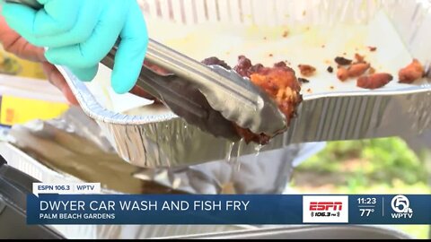 Dwyer football 2nd annual car wash and fish fry