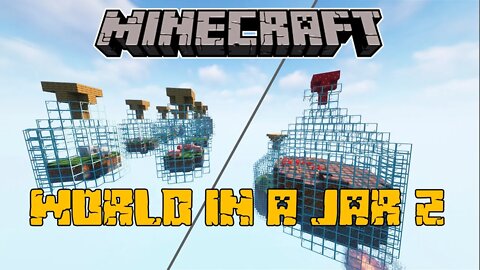 Minecraft World in a Jar #2: Jarro dos animais e cogumelo!