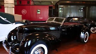 Cars on Display at Henry Ford Museum in Detroit