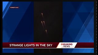 WHAT ARE THEY?? Bright orbs of light blaze across the Northern California Sky!!