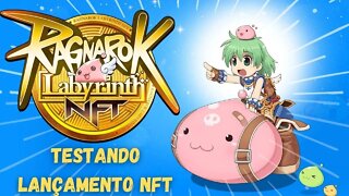 Live Testando Ragnarok labyrinth NFT!!! Bora!! #1