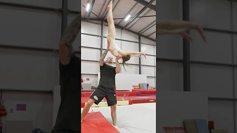 Leading the new generation to greatness 💪✅ #howtolearngymnastics #ourchannel #gymnasticscoach