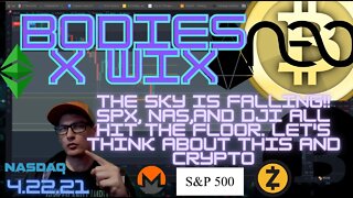 THE SKY IS FALLING! S&P, NASDAQ, DJI take deadly drop. What happened? What does it mean for #Crypto