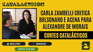 [CORTES] CARLA ZAMBELLI critica BOLSONARO e acena para ALEXANDRE DE MORAIS