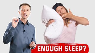 7 RED Falgs That You are Not Getting Enough Sleep – Dr.Berg on Poor Sleep Quality