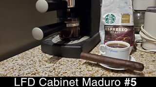 LFD Cabinet Maduro #5 cigar review.