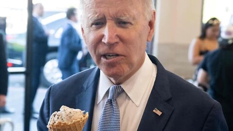 Joe Biden Eats Ice Cream While The World Burns!