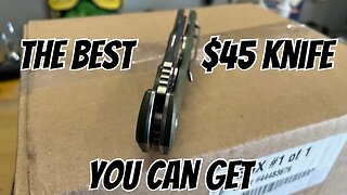 THE BEST $45 YOU WILL SPEND | QSP PANGOLIN EDC FOLDING KNIFE