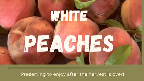 What about the Ugly White Peaches?