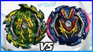 ACE ASHURA .00M.V RETSU vs JUDGEMENT VALKYRIE .Z.Q.RETSU - Beyblade Burst ベイブレードバースト