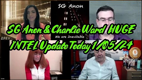 1/6/24 - SG Anon & Charlie Ward HUGE INTEL Update Today 1/05/24