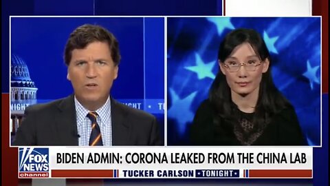 Tucker Carlson 28-02-23 Chinese whistleblower virologist covid was intentionally released from lab