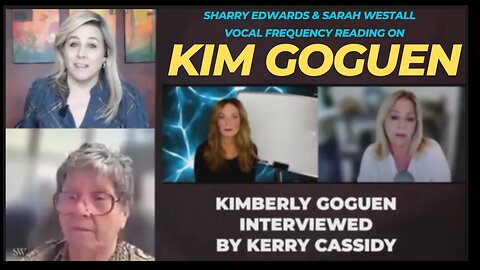 Sharry Edwards & Sarah Westall - vocal frequency reading on Kim Goguen