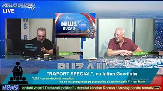 LIVE - TV NEWS BUZAU - RAPORT SPECIAL cu Iulian Gavriluta. "2024 - un an electoral complicat - ce s