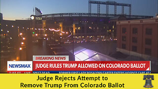 Judge Rejects Attempt to Remove Trump From Colorado Ballot