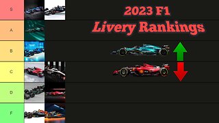 Ranking Every 2023 Formula 1 Car | F1 Livery Tier List!