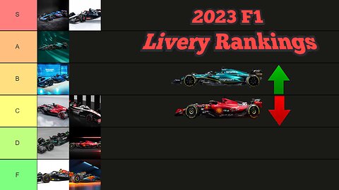 Ranking Every 2023 Formula 1 Car | F1 Livery Tier List!