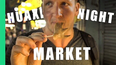 Best Taiwanese STREET FOOD in Huaxi Night Market!