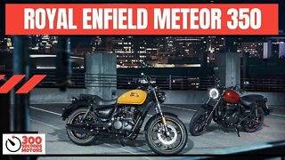 ROYAL ENFIELD METEOR 350 with a 100 new project custom motorcycle