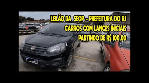 VISITAMOS O LEILÃO DA PREFEITURA DO RIO - SEOP 04/2021 - LANCES INICIAIS R$ 100,00 *São Cristóvão*