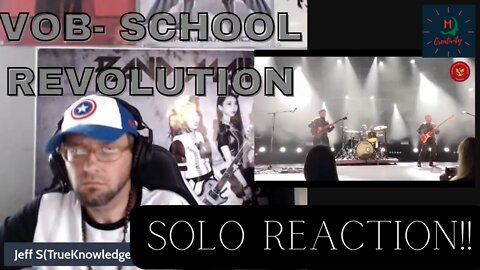 NEW REACTION to Voice Of Baceprot- " School Revolution"!!! Solo Bleeding Edge Reaction of VOB!!!