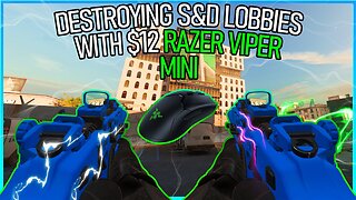 DESTROYING LOBBIES With A $12 RAZER Viper Mini 🤯 [MW2 S&D]