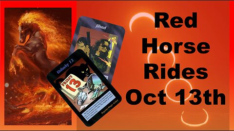 Red Horse Rides on October Thirteenth
