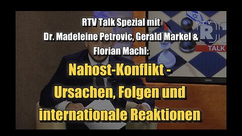 🟥 Nahost-Konflikt: Ursachen, Folgen und internationale Reaktionen (RTV Privatfernsehen ⎪ 28.10.2023)