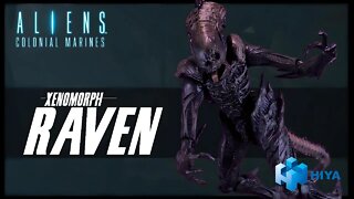 Hiya Toys Alien Colonial Marines Xenomorph Raven Exquisite Mini @The Review Spot