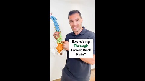 Should You Exercise Through Lower Back Pain?