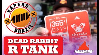 Hellvape Dead Rabbit R Tank Kit 365+ Days - Tanque com Coil para mais de um Ano !!!!