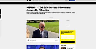 Second "Batch" Of Stolen Biden Documents About UK,Iran And Ukraine Found In Different Location