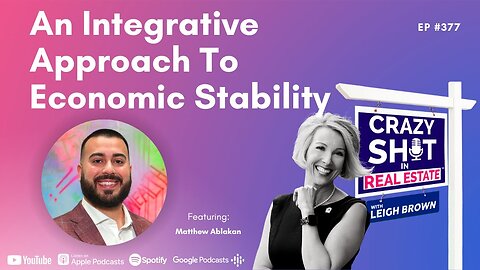 An Integrative Approach To Economic Stability with Matthew Ablakan