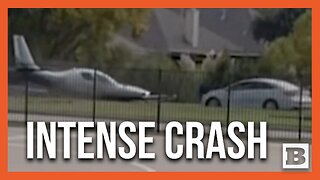 Small Plane Overshoots Runway, Collides with Car at Texas Airport