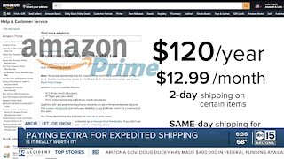 Paying extra for expedited shipping, but is it worth it?