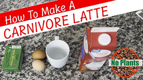 How To Make A Carnivore Latte (NO PLANTS!)