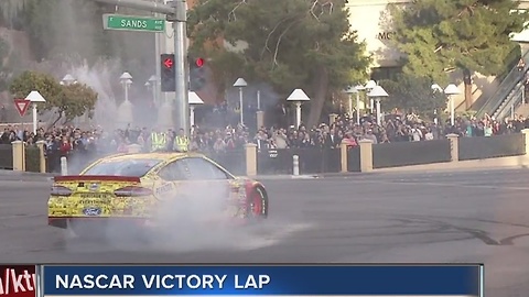 NASCAR Victory Lap on Las Vegas Strip