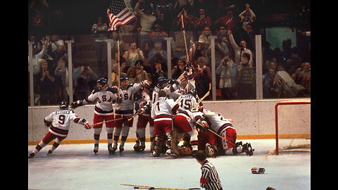 Miracle on Ice 1980 Olympic USA vs Soviet Union Hockey Game