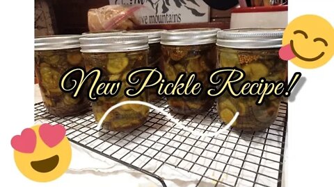 Making Bread and Butter Pickles: #selfsufficiency #foodsecurity #savemoney. Try something New