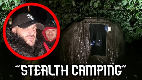 Extreme Stealth Camping in Middle of a Housing Estate