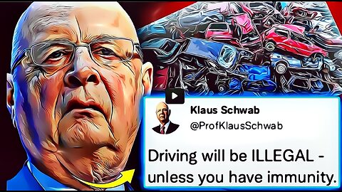 Klaus Schwab ilmoittaa aikaistavansa auton omistamisen loppua