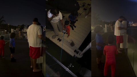 "Dj Khaled Fishing with His Kids: A BLESSed Adventure to Reel in Fun 🎣"