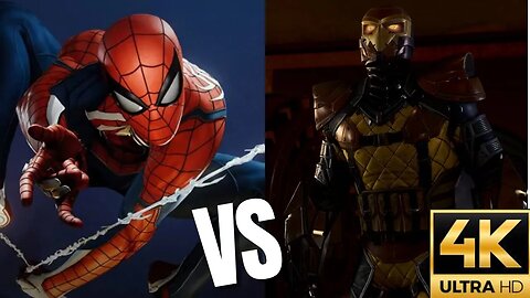Marvel's Spider-Man vs Shocker Fight Cutscenes 4K Ultra HD