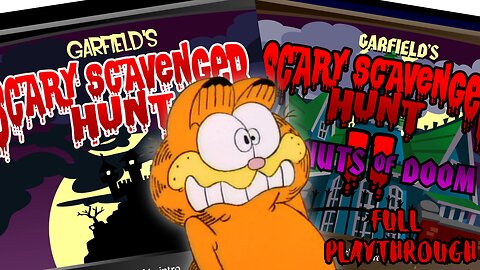 I MISS CLICKED! - Garfield's Scary Scavenger Hunt 1 + 2 Donuts of Doom Full Playthrough