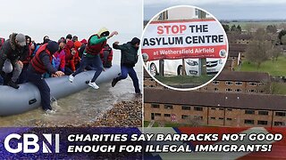 Barracks 'NOT GOOD ENOUGH' for illegals say charities taking government to court