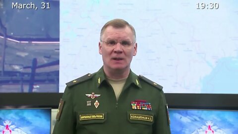Russia's MoD March 31st Special Military Operation Status Update