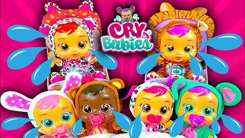 Baby Sitting Cry Babies Dolls That Cry Real Tears Collection