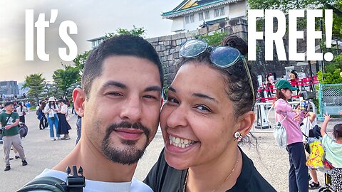 You DON'T Have To Pay To Enjoy Osaka Castle! + People In Osaka Are SO FRIENDLY!